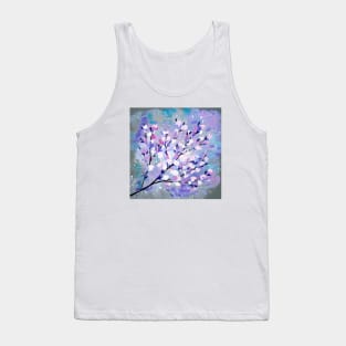 Asphalt, white and purple 2 Tank Top